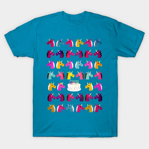 Unicorn Birthday Party T-Shirt by Thatssounicorny